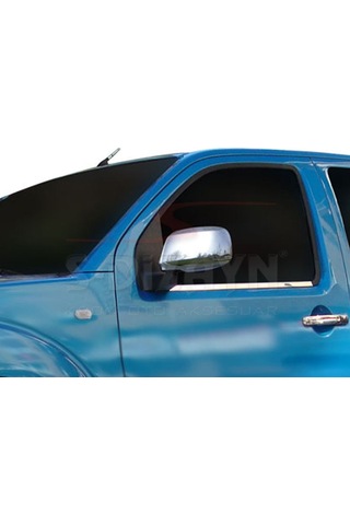 S-Dizayn  Nissan Navara Krom Cam Çıtası 4 Prç 2006-2015
