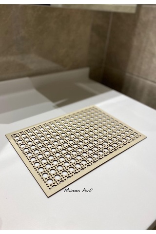 Hazeran Görünümlü Ahşap Dikdörtgen Sunumluk Diğer