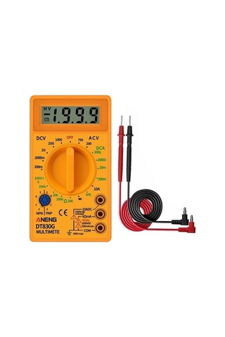 Agoodshop 2-dijital Multimetre M1 A830l Taşınabilir Multimetre El Test Cihazı Akıllı Dijital Multimet