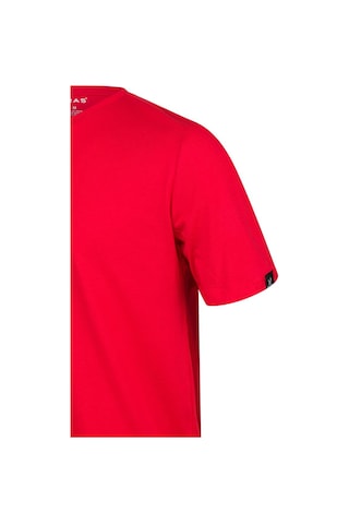 2as Alex Baskılı Erkek Sıfır Yaka T-shirt 042 Kırmızı