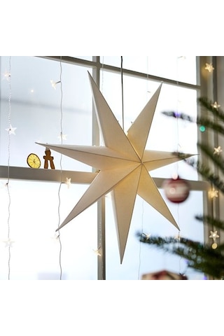 Ikea Stråla Abajur Başlığı, Bej, 70 Cm, Yıldız