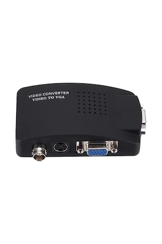 Powermaster Pm-983 Bnc S-video Vga'dan Vga'ya Görüntü Dönüştürücü 1080p Destekli