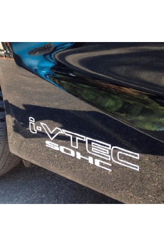 2 Adet Honda I-Vtec Dohc - I-Vtec Sohc Oto Sticker Araba Sticker (356338275)