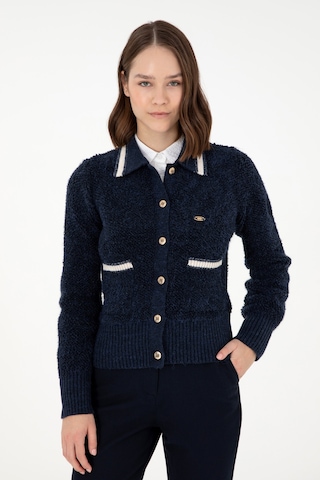 U.s. Polo Assn. Kadın Lacivert Hırka Triko 50293099-vr033 Lacivert