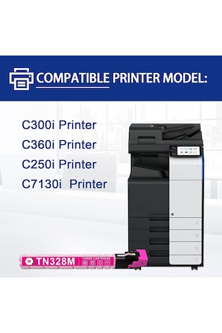 Konica Minolta Bizhub C300i Uyumlu Toner Takımı / TN328
