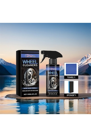 Samdoo Homonth Güçlü Jant Temizleyici Sprey - 120ml, Sünger Ve Havlu Dahil, Hızlı Ve Etkili Sonuçlar