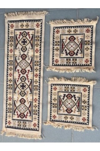 Oto Koltuk Kilim Seti | Araç Koltuk Kılıfı 3'lü set