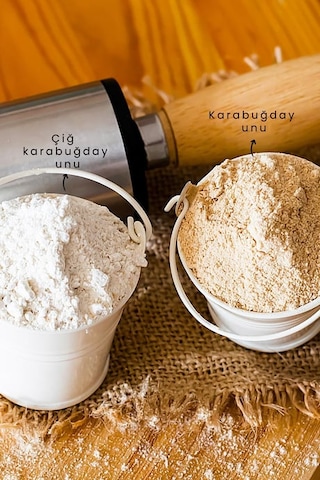 Ayhan Ercan Çiğ Karabuğday Unu 500 G+karabuğday Unu 500 G