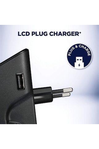 Varta Lcd Plug Plus Pil Şarj Cihazı Aa.Aaa.9V Pil Uyumlu