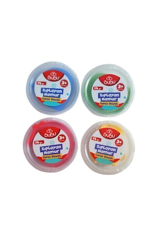 Bubu Zıplayan Hamur 4'lü Set Has-006 - New