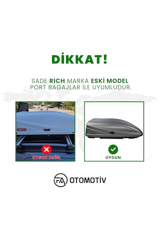 Rich Eski Model Port Bagaj Kilit Seti