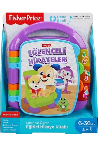 Fisher-Price Eğlenceli Hikayeler Eğitici Kitap Frc73