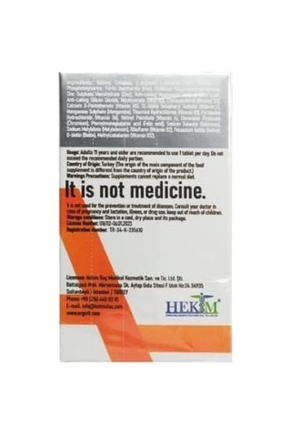 Tr Focus Larjinin, Fosfotidilserin, Demir, Multivitamin Ve Multimineral İçeren Tablet 30 Tablet 2 Paketi