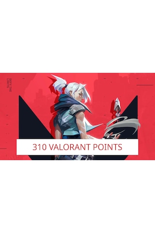 Valorant 310 Valorant Points Hediye Kartı Gift Card
