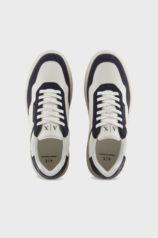 Armani Exchange Erkek Ayakkabı Xux254 Xv950 U388 Ekru-lacivert Ekru-lacivert