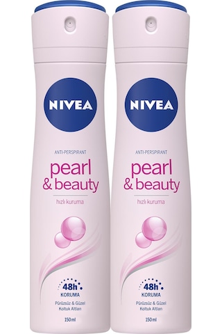 Nivea Pearl Beuty Kadın Sprey Deodorant 2 x 150 ML