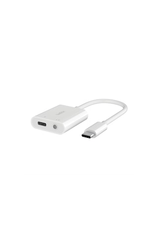 Belkin Rockstar 3,5 Mm Ses + Usb-c Şarj Adaptörü, Usb-c 60w Güç