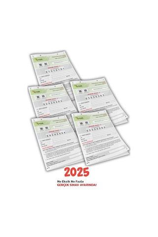 2025 Tyt Tüm Dersler Navigasyon 5'li Genel Deneme Seti (ÖSYM AYARINDA)