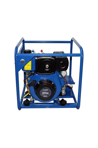 Hyundai Dhy50e Dizel Marşlı Su Motoru 2''