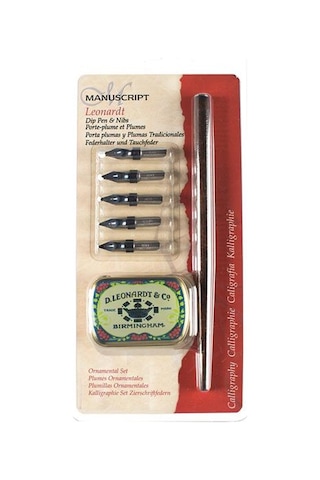 Manuscrıpt Leonardt Mdp2096 Calligraphy Kaligrafi Divit Set