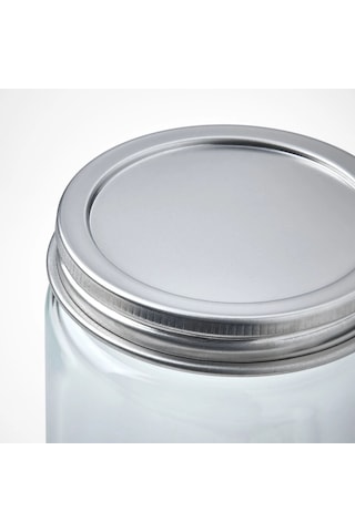 Ikea Cıtronhaj Baharatlık Seti 4 Parça 350 Ml 12 X 7 Cm Gümüş Şeffaf Gümüş - Şeffaf