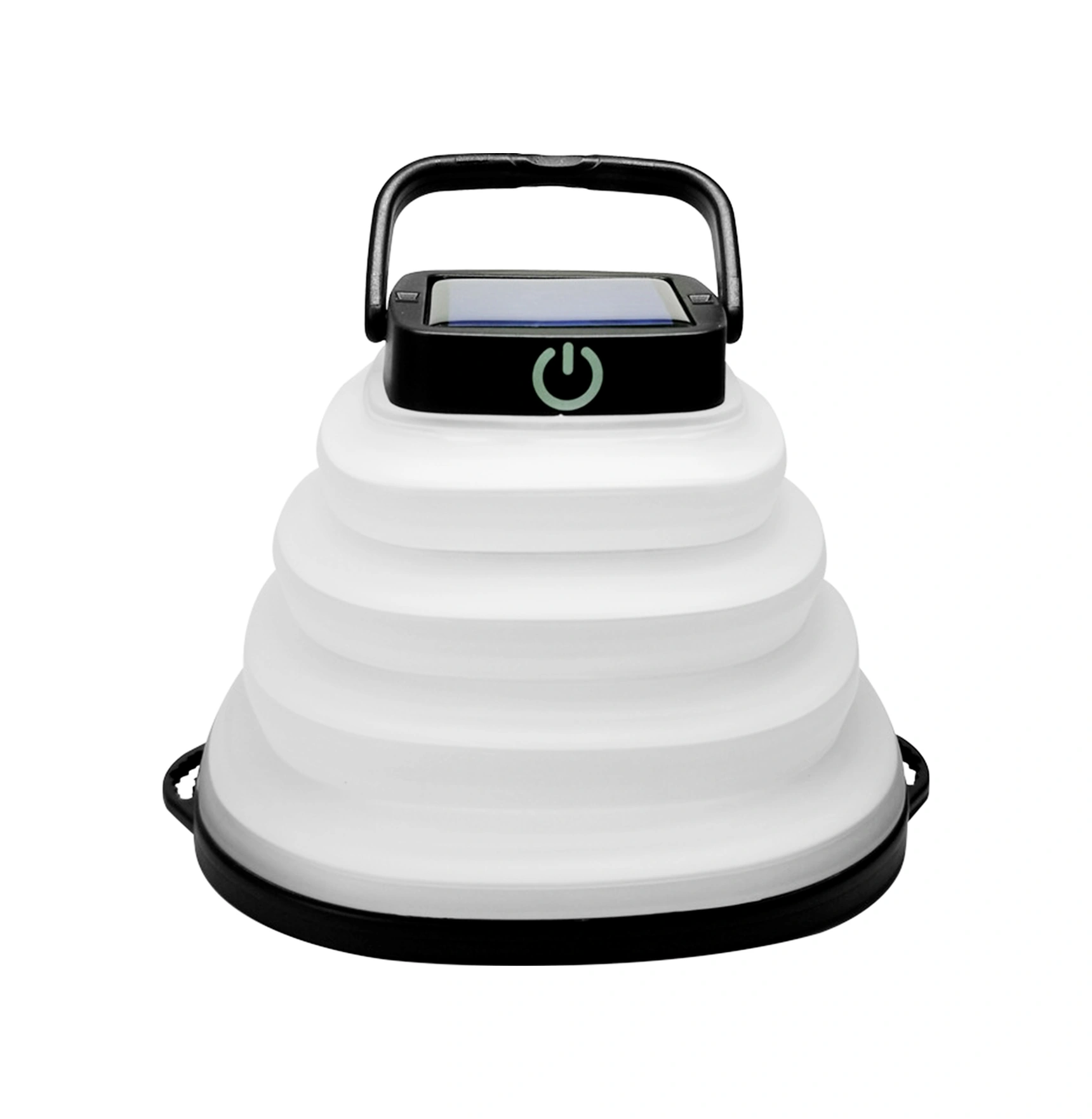 Xindoker Siyah Güneş Enerjili Katlanabilir Kamp Lambası - 3 Aydınlatma Seviyesi, Ip65 Su Geçirmez, Usb Ve Güneş Şarjlı, Taşınabilir Eldivenli Tasarım