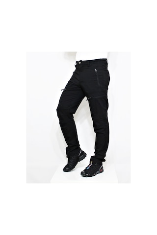 Mudwill Mikro Likralı Yazlık Trekking Pantolon-Siyah