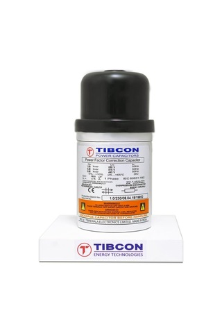 TİBCON 1Kvar 230V Monofaze Silindir Tip Kondansatör