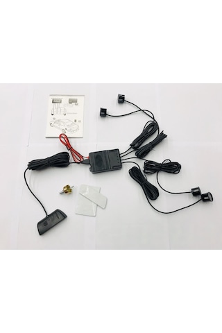 Üniversal Araç Park Sensörü Ön Arka Metre Göstergeli