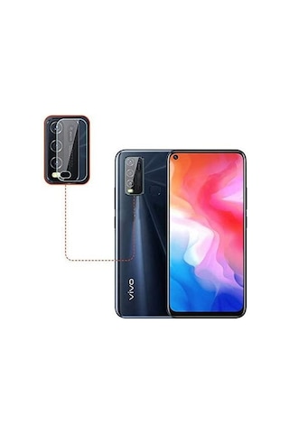 Ecrmobıle Vivo Y20 Nano Cam Kamera Lens Koruyucu 2 Adet