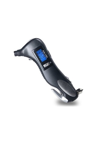 Vislone Dijital Lastik Basıncı Ölçer Dijital Lastik Şişirici Lastik Test Cihazı Siyah