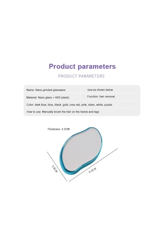 Nano-cam Epilasyon Fiziksel Ağrısız Güvenli Epilatör Mat Siyah