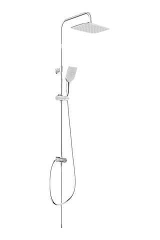 Eczacıbaşı Punto+ 301 Banyo Bataryası Ve Duş Kolonu Seti Krom