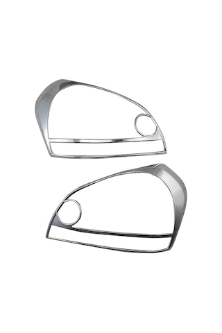 Geeroyoo Hyundai Tucson 2006-2009 Ön Far Kapakları, Yeni Abs Malzeme, Gümüş Renk, Kolay Monte Edilebilir