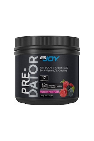 Bigjoy Sports Bigjoy Pre-workout Predator 17 Servis 289 Gr - Orman Meyveli