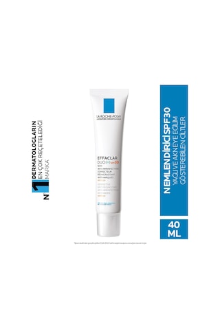 La Roche Posay Effaclar Duo+ SPF30 Akne Eğilimli Ciltler için Bakım Kremi 40 ML