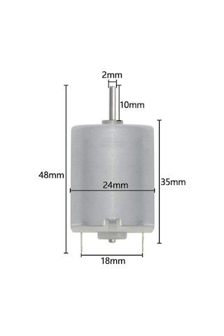 Elektrik Üreten Mini Dc Dinamo Motoru. 3V - 12V Elektrik Motor
