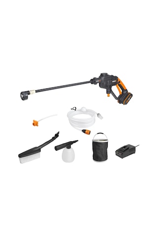 Worx WG620E.2 20V 2Ah Li-ion Akülü 24 Bar Basınçlı Yıkama Tabanca Seti