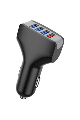 Hızlı Şarj Adaptörü 4 Port Çift Usb Araç Çakmaklık Şarj C20 1
