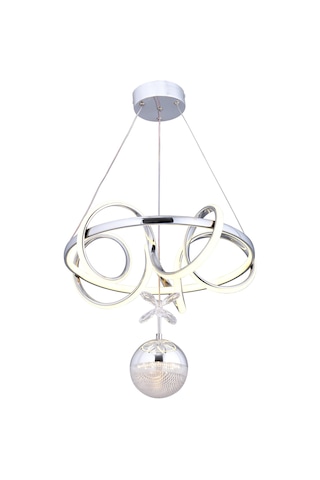 Deniz Tek Toplu Modern Sarkıt Avize ,krom Sarkıt Power Led Avize, 3 Renk Yanabilen Led Avize, Deniz Tek Toplu Modern Sarkıt Avize ,krom Sarkıt Power Led Avize, 3 Renk Yanabilen Led Avize,