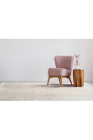 Hoom Rugs Bomonti Mhl 05 Cream Gold Viskon & Akrilik Modern Salon Halısı Krem - Gold