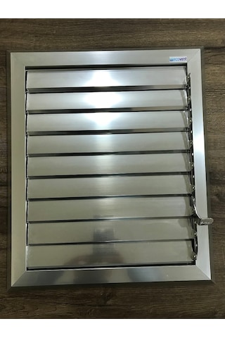 Ecovent 25X38 Alüminyum Menfez Panjur Banyo Wc Havalandırma