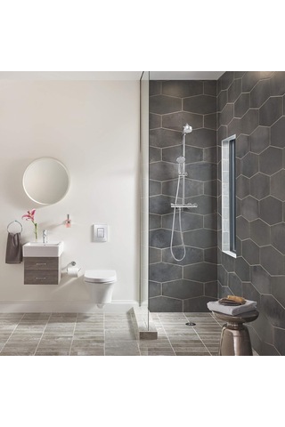 Grohe Essentials Tuvalet Kağıtlığı Kapaklı, Beyaz Diğer