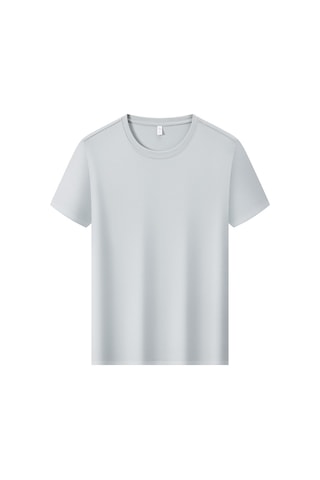 New Performance Premium Basic T-shirt 75.9% Pamuk 24.1% Polyester Yeşil