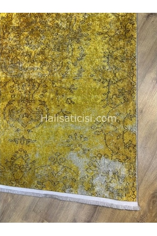 Salerno Çamaşır Makinesinde Yıkanabilir Kilim Halı Hs1002 Çok Renkli