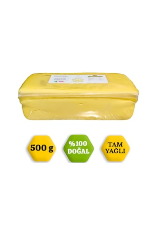 Tam Yağlı Taze Kaşar Peyniri 500 Gr