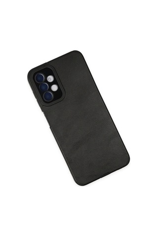 Newface Samsung Galaxy Uyumlu A04s Kılıf Loop Deri Silikon - Siyah
