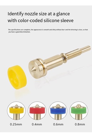 Gatherco E3d Revo Entegre Pirinç Nozul Boğazı Dıy Kiti İçin 3d Baskı Sıcak Uçlu Ekstruder Ekstruder Kafası