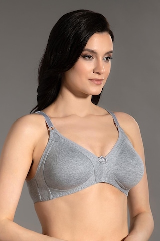 New Bra Kadın Toparlayıcı Desteksiz Gri Sütyen 3c3t1n7o50 001