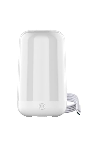 Qingmipy Bt Akıllı Gece Lambası: 7 Renk, Müzikle Senkron, 24 Sahne Modu, Mobil Uygulama Kontrolü Beyaz